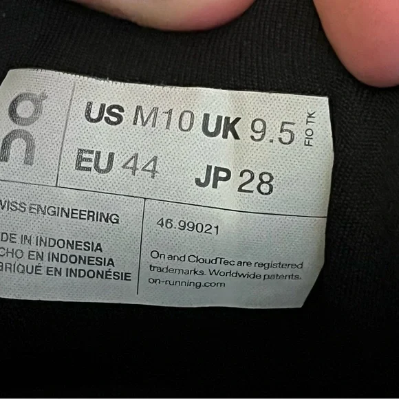 On Cloudrunner Men's Size 10 Alloy Moss Lace Up Athletic Running 46.99021 VGUC - Picture 7 of 8